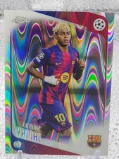 Lamine Yamal Chrome UCL 2025/26 Refractor #10