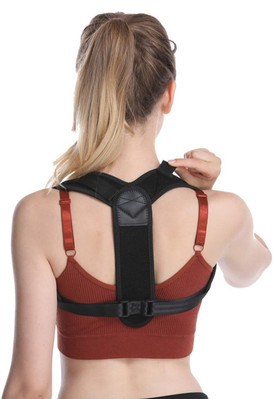 Back Posture Corrector for Men Women, Adjustable Upper Back Brace Posture...