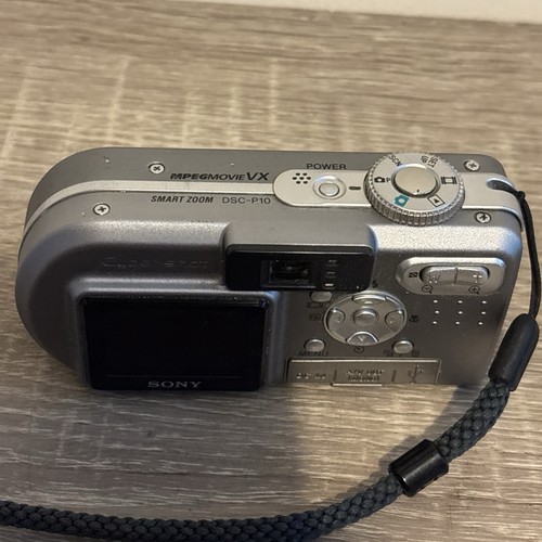 Sony Cyber-shot DSC-P10 5.0MP Digital Camera - Silver UNTESTED as No Charger - Picture 24 of 24