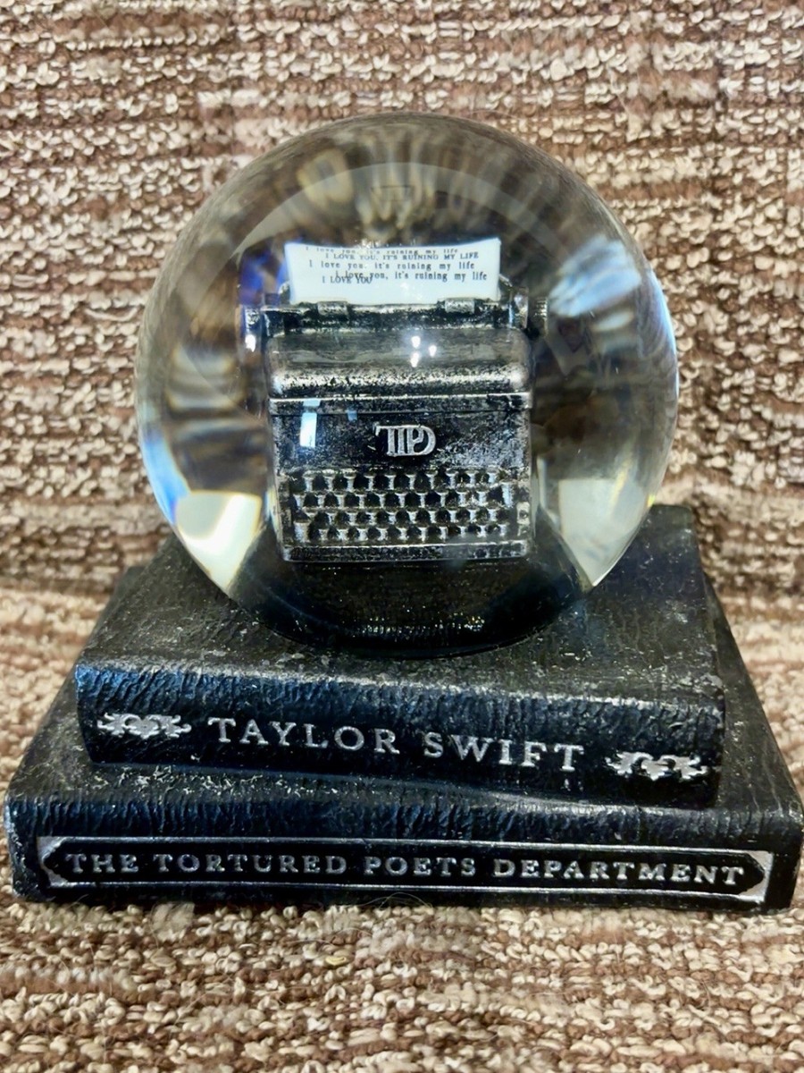 Taylor Swift 'The Tortured Poets' Department Snowglobe TTPD