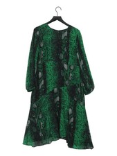 Mint Velvet A-Line Maxi Dress UK16 in Green