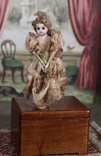 Antique Doll on Music Box for TLC, 10