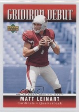 2006 Upper Deck Gridiron Debut Matt Leinart #1GD-ML 7l6