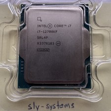 Intel Core i7-12700KF CPU SRL4P  12-Cores Max Turbo 5.0 GHz LGA-1700 12th Gen.
