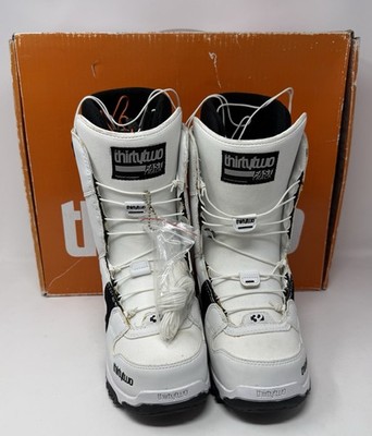 Thirtytwo Lashed Fast Track Snowboarding Boots US 5 UK 4 EU 37 Black White W/Box