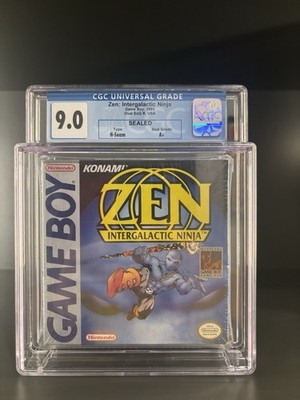 Zen Intergalactic Ninja Gameboy Sealed CGC 9.0/A WATA EXTREMELY RARE Factory New