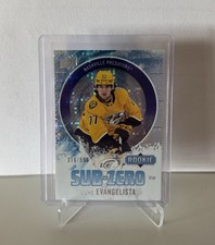 2023-24 Upper Deck Ice Luke Evangelista Sub-Zero Rookies /599