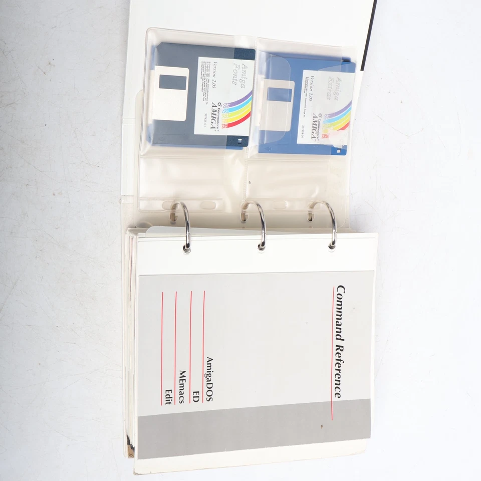 RARE Commodore Amiga Using The System Software Manual + Version 2.04 Disks - Image 3 of 4