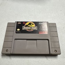 Jurassic Park SNES Super Nintendo Tested