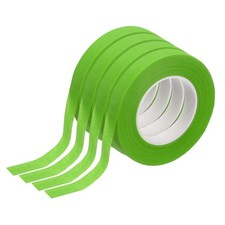 4 St&uuml;ck Hellgr&uuml;nes Blumenband,1,2cm x 27 m,Floristen-Wickelklebeband