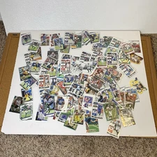 Lot of 100+ NFL Football Cards Mixed Brands Stars Veterans Rookies Panini Topps