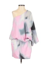 Halston Heritage Women Pink Cocktail Dress 0