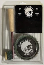 Feather Moon 2-N-1 Slate & Glass Turkey Call - Pine Brush Camo Hunting Gobbler