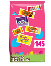Hershey Assorted Flavored Easter Candy Variety Bag, 145 pcs 58.13OZ PACK OF 1 