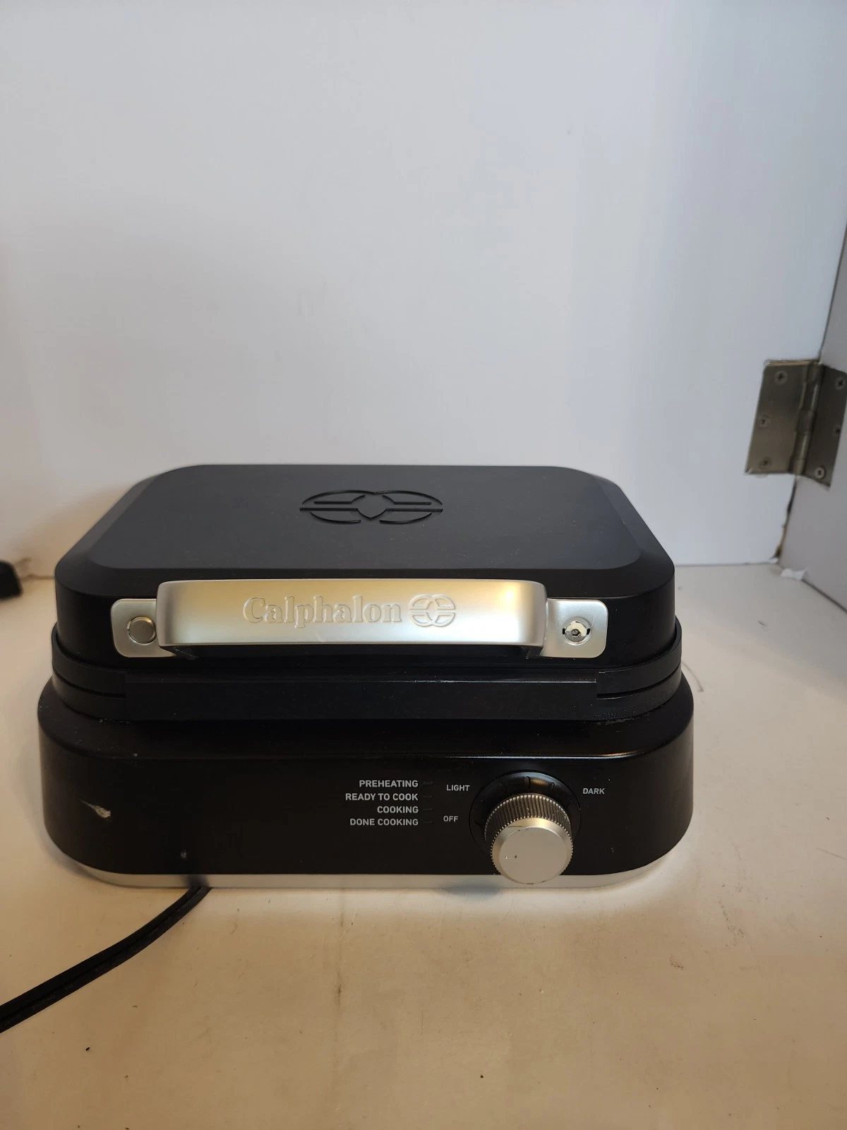 Calphalon Precision Control Waffle Maker CKCLWF3 Tested & Very Clean