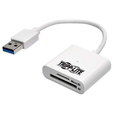Tripplite U35206NSD USB 3.0 SD/Micro SD Reader 6in