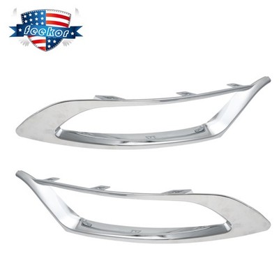Bumper Decorative Frame Front Driver & Passenger Side for Chrysler 300 15-22