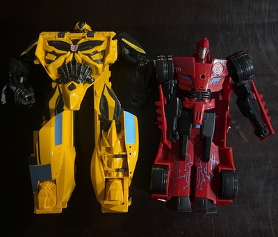 Transformers Robots In Disguise One Step Changers Sideswipe & Bumblebee