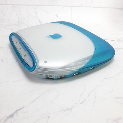 Apple iBook G3 Blueberry Clamshell 300MHz 544MB RAM 128GB SSD | eBay