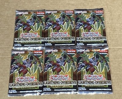YuGiOh Lightning Overdrive Booster 6-Pack 1st Edition English New Sealed |  eBay