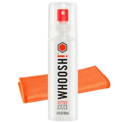 WHOOSH Display Reinigungsset Modell Go XL 100 ml + antimikrobielles Tuch