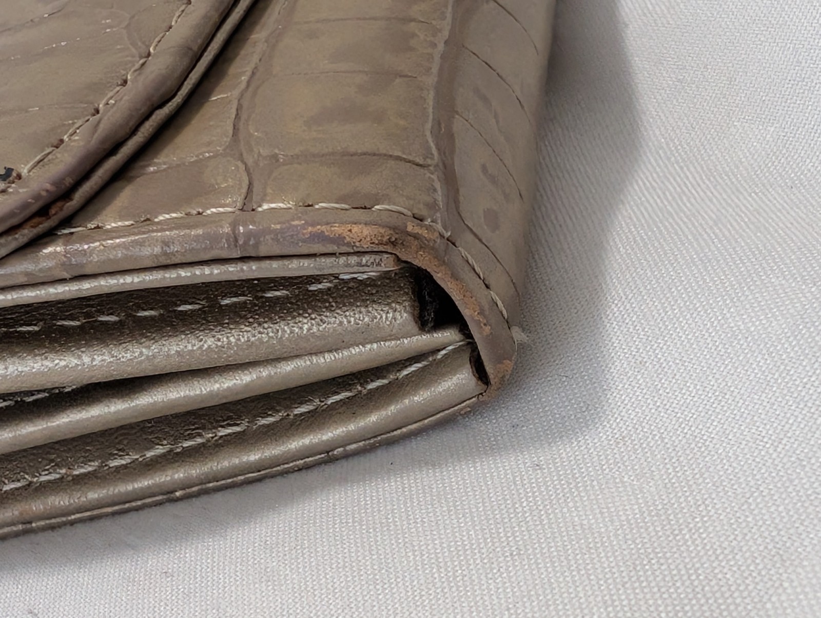 Authentic LANVIN COLLECTION Embossed Long Wallet - image 10