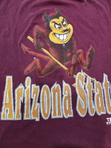 Vintage 1980s Sparky Arizona State University Shirt Rare Size L - Picture 2 of 4