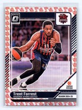 Trent Forrest 2024-25 Donruss EuroLeague #52 Optic 25th Anniversary #/25