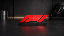 F1 Desk Decor &ndash; Carbon Fiber look 3D Printed, Formula One Racing Gift