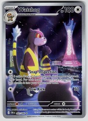 Watchog 097/086 Illustration Rare Chaos Rising