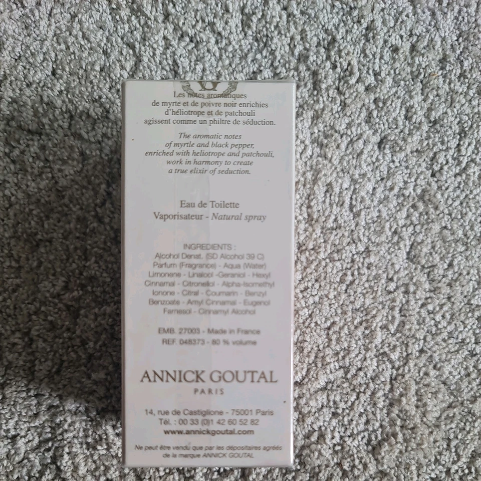 Annick Goutal Mandragore Pourpre 100 ml/3,4 OZ eau de parfum spray para mujer SELLADO Foto 3 de 4