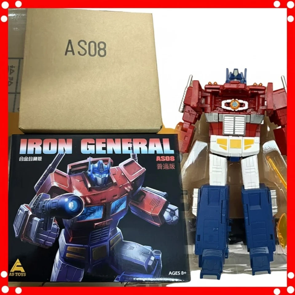 ASTOYS AS-08S KO SS86 Optimus Prime Normal Ver запас США оригинальная коробка - Изображение 2 из 4