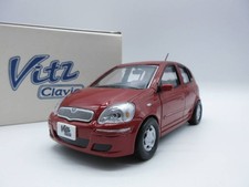 1/24 Toyota First Generation Vitz Clavia Color Sample Red Mica Minicar