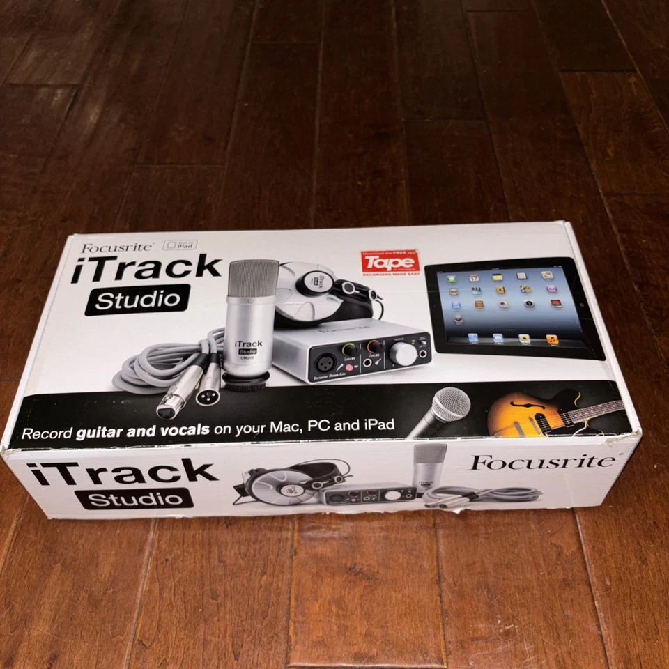 Focusrite Itrack Studio Bundle w/Solo USB Audio Recording Interface for iPad - Image 2 of 4