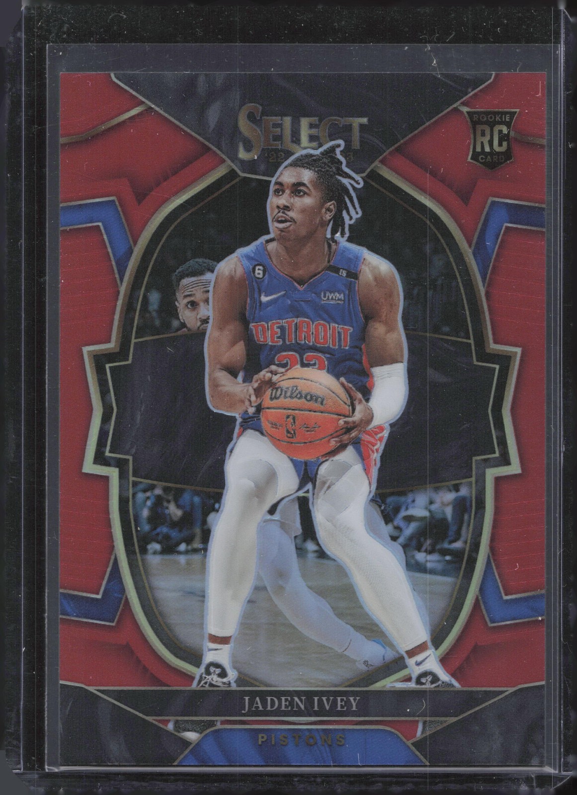 2022-23 Panini Select #87 Jaden Ivey Red Prizms #/199