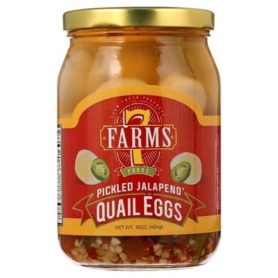 7 Farms Pickled Jalapeno Quail Eggs...