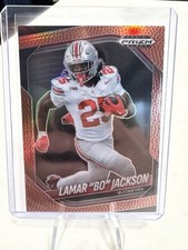 2025 Prizm Black Lamar Bo Jackson Pig Skin /225 Buckeyes