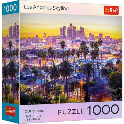 Los Angeles Skyline 1000 Pc Jigsaw Puzzle, Brand New-Sealed Box!