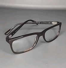 Geoffrey Beene XL G517 Dark Brown Acetate Full Rim Eyeglass Frame 59/18/150