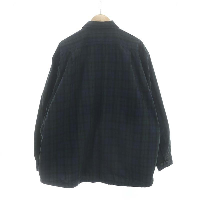 Brochure Generally Shirts Shirt, Check Long Sleeve, Oversized L 
