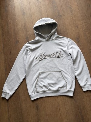 None of Us Hoodie Gr L Hellblau Kapuzenpullover Sweatshirt Pullover Herren Top L