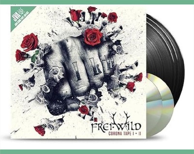 Frei.wild ''corona tape 1 + 2'' limitierte Vinyl 3LP + 2CD NEU Album 2023