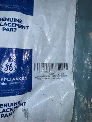 #ad GE Washer Suspension Rod amp; Spring Assembly WH16X10057 Green $19.00