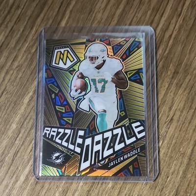Panini 2023 Mosaic Razzle Dazzle Insert Jaylen Waddle #RD-12 Dolphins