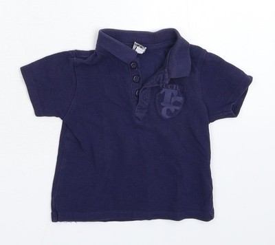 Basic-Polo Baby UK Größe 12 Monate tuc tuc blau