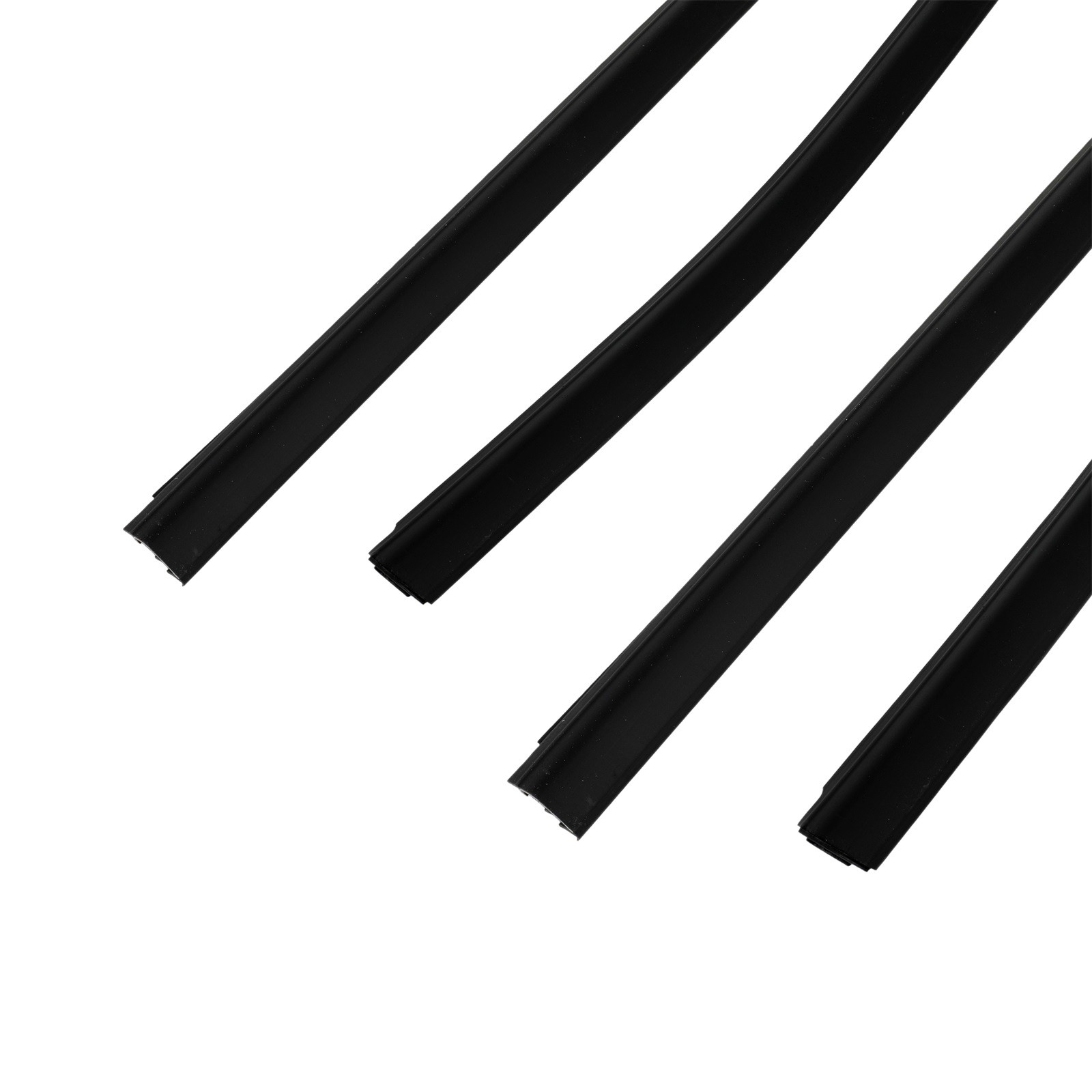 For 2011-2021 Ford Ranger 4PC Outer Window Molding Trim Weatherstrip Seal Belt