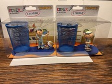 Lolek und Bolek  2 x Figur Tisso Toys Display Box TV Kult Büro Set Seemann