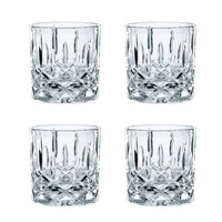 Nachtmann 98857 Noblesse Whiskybecher 245Ml, Kristallglas, Transparent (4Er Pack