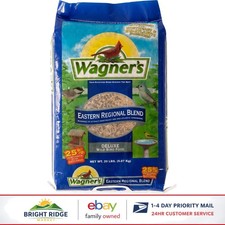 20-Pound Wild Bird Food with Sunflower Seeds  Millet for Eastern Songbirds