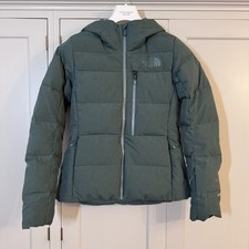 Giubbotto piumino The North Face donna celeste sci/snowboard taglia small